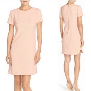 Vince Camuto Blush Pink Short Sleeve Sheath Dress- Size 2